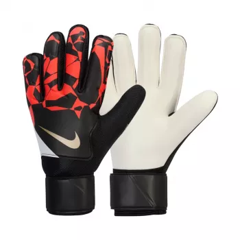 Nike Match vartininko pirštinės juodos/raudonos, 9 dydis