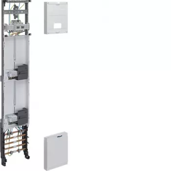 Hager ZH53W3NT universZ komplektinis laukas, 1350x250 mm, 3 fazių, 2 skaitiklių vietos, 10 mm², su atjungimo funkcija
