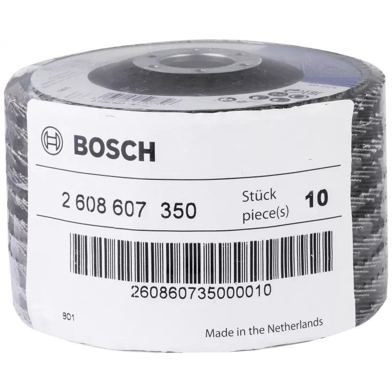Bosch X551 Standard for Metal – 115 mm sklendės diskas metalui, 22,33 mm kiaurymė, 60 grūdėtumas, cirkonio aliuminio oksidas, kūginis, 1 vnt. 2608607350