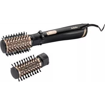 BaByliss Big Hair Dual Rotating Hot Air Styler, 1000 W, juodas/auksinis