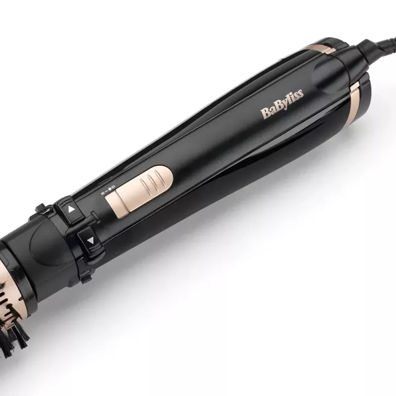 BaByliss Big Hair Dual Rotating Hot Air Styler, 1000 W, juodas/auksinis