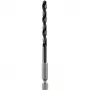 Bosch Accessories 2609255142 HSS metalo sukimosi grąžtas 5 mm, valcuotas šešiabriaunis kotas 1/4 colio (6,3 mm), 1 vnt.