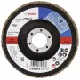 Bosch X431 Standard metalo lapų diskas, 115 mm, 60 grūdėtumo, stiklo pluošto pagrindas 2608603713