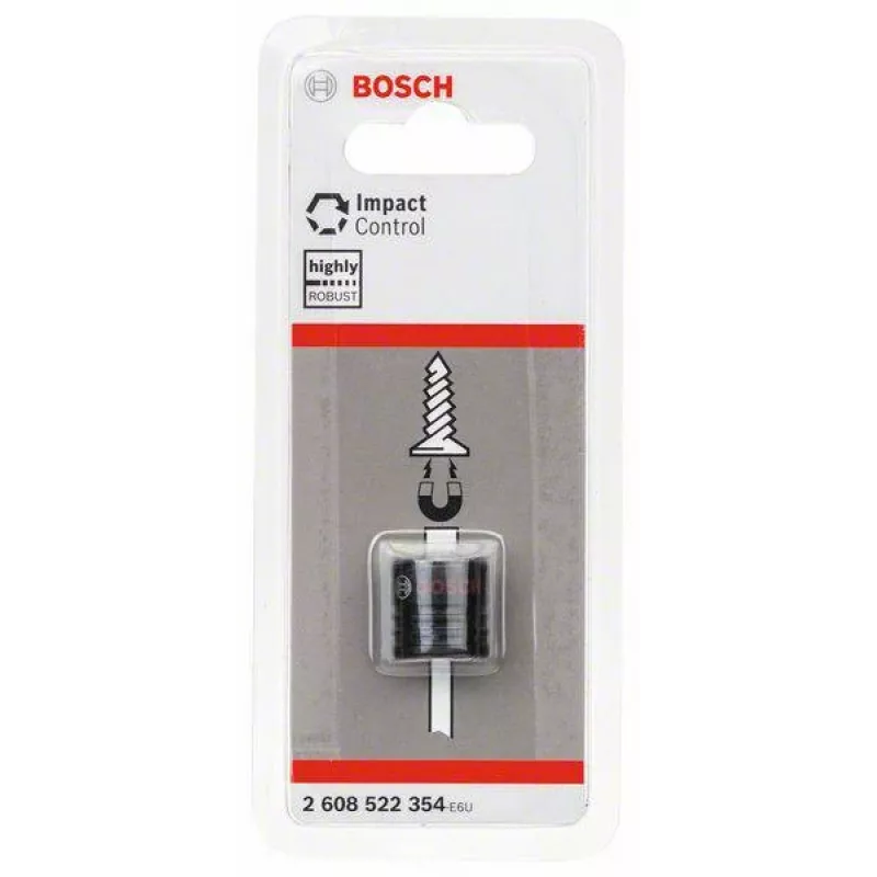 Bosch magnetinis įmova 1/4 colio šešiakampiams antgaliams, 25 mm 2608522354
