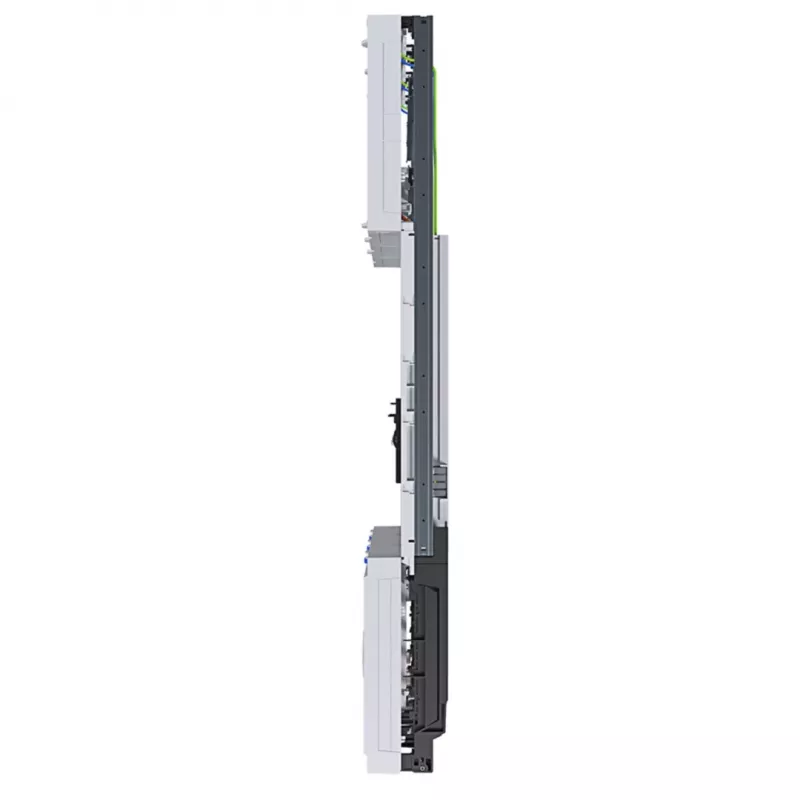 HAGER ZL33W4N komplektinis apskaitos laukas, 3 fazių, 3 taškų tvirtinimo, 1050 mm, 3 vietų