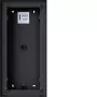 Hager REW407X ant sienos tvirtinamas korpusas Intercom Mono, 2/3/4 mygtukų, antracito spalvos