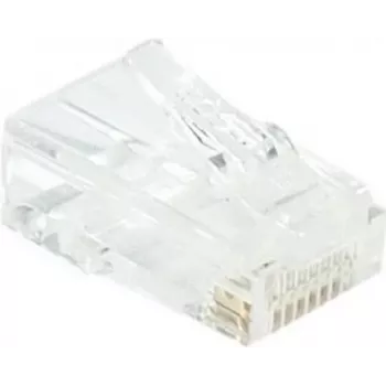 EXERTIS CONNECT RJ45 modulinis kištukas Cat. 6 UTP laidininkams, permatomas, 10 vnt. 920560