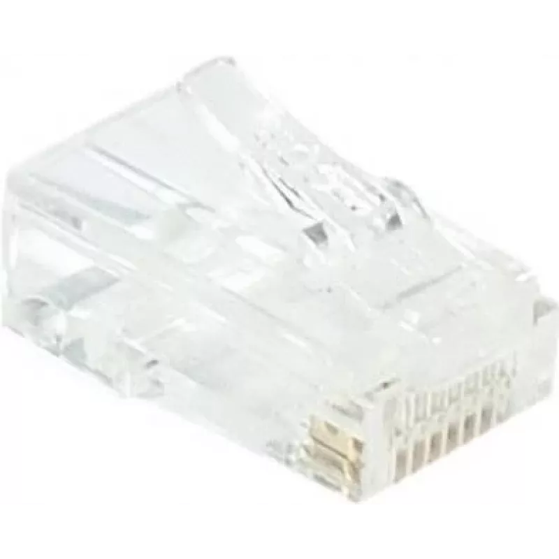 EXERTIS CONNECT RJ45 modulinis kištukas Cat. 6 UTP laidininkams, permatomas, 10 vnt. 920560