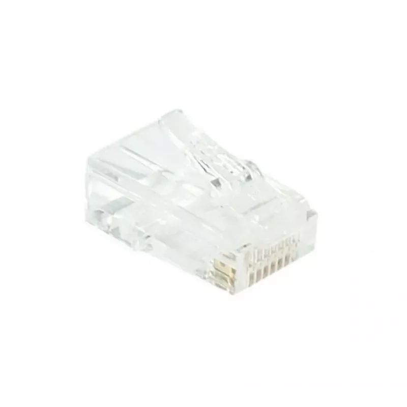EXERTIS CONNECT RJ45 modulinis kištukas Cat. 6 UTP laidininkams, permatomas, 10 vnt. 920560