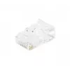 EXERTIS CONNECT RJ45 modulinis kištukas Cat. 6 UTP laidininkams, permatomas, 10 vnt. 920560