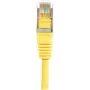 EXERTIS CONNECT CAT.6 F/UTP komutacinis kabelis, geltonas, 0,5 m, plonas su apsauga nuo užkabinimo 842051