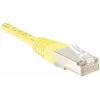 EXERTIS CONNECT CAT.6 F/UTP komutacinis kabelis, geltonas, 0,5 m, plonas su apsauga nuo užkabinimo 842051