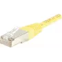 EXERTIS CONNECT Cat6 F/UTP komutacinis kabelis, geltonas, 2,0 m, plonas lenkimo apsaugas 842201