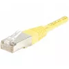 EXERTIS CONNECT Cat6 F/UTP komutacinis kabelis, geltonas, 2,0 m, plonas lenkimo apsaugas 842201