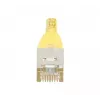 EXERTIS CONNECT Cat6 F/UTP komutacinis kabelis, geltonas, 2,0 m, plonas lenkimo apsaugas 842201