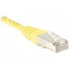 EXERTIS CONNECT Cat6 F/UTP komutacinis kabelis, geltonas, 2,0 m, plonas lenkimo apsaugas 842201