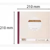 Le Dauphin Manifold Livraisons, 210 x 210 mm, tripli (1163D) - 1 vnt. (1163D)