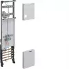 Hager ZH33Q7NT universZ komplektinis apskaitos laukas 1050x250mm, 3 fazių, 1 skaitiklio vieta, 10mm² su atjungimo funkcija