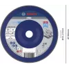Bosch X571 Best for Metal lapų diskas, 180 mm skersmuo, 22,23 mm kiaurymė, cirkonio aliuminio oksidas, grūdėtumas 40, 1 vnt. 2608607342