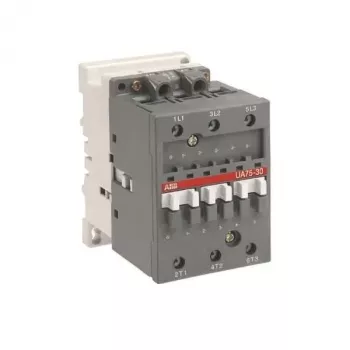 ABB UA75-30-00-80 3 polių kontaktorius, 75 A, 230V AC 50Hz / 240V AC 60Hz ritė, 37 kW prie 400V 1SBL411022R8000
