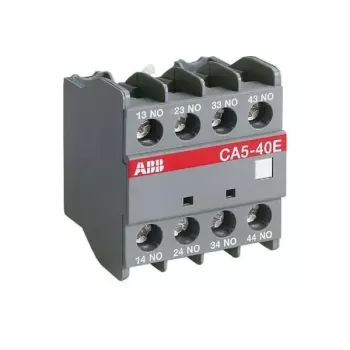 ABB CA5-22E pagalbinis kontaktų blokas 2NO+2NC, priekinio montavimo, skirta AF09-AF96 kontaktorių 1SBN010040R1022