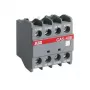 ABB CA5-22E pagalbinis kontaktų blokas 2NO+2NC, priekinio montavimo, skirta AF09-AF96 kontaktorių 1SBN010040R1022