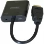 Exertis Connect 051248 VGA į HDMI adapterio kabelis, 0,15 m, juodas