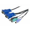 EXERTIS CONNECT KVM kombinuotas kabelis USB, PS/2, 1,8 m (66302)