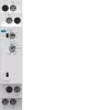 Hager EZD100 daugiafunkcė laiko relė 24-240V AC/DC, 10 funkcijų, 1 CO kontaktas, DIN bėgelis