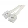 EXERTIS CONNECT telefono kabelis, 15 m, dramblio kaulo spalvos (EXC925600)
