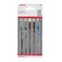 Bosch Accessories 2608667856 Allrounder dėlionės peiliukų rinkinys, 5 dalių