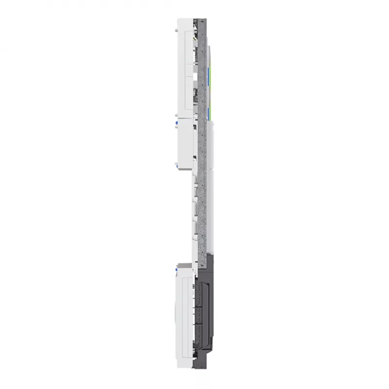 HAGER ZH3EN27 komplektinis skaitiklių skydas, 1 skaitiklio vieta, BKE-I, Universal Z, 1 laukas, 1050 mm aukščio