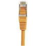 Exertis Connect 234120 Cat.6 F/UTP komutacinis kabelis, 2 m, oranžinis, su plonu apsauginiu įlinkio ribotuvu