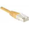 Exertis Connect 234120 Cat.6 F/UTP komutacinis kabelis, 2 m, oranžinis, su plonu apsauginiu įlinkio ribotuvu