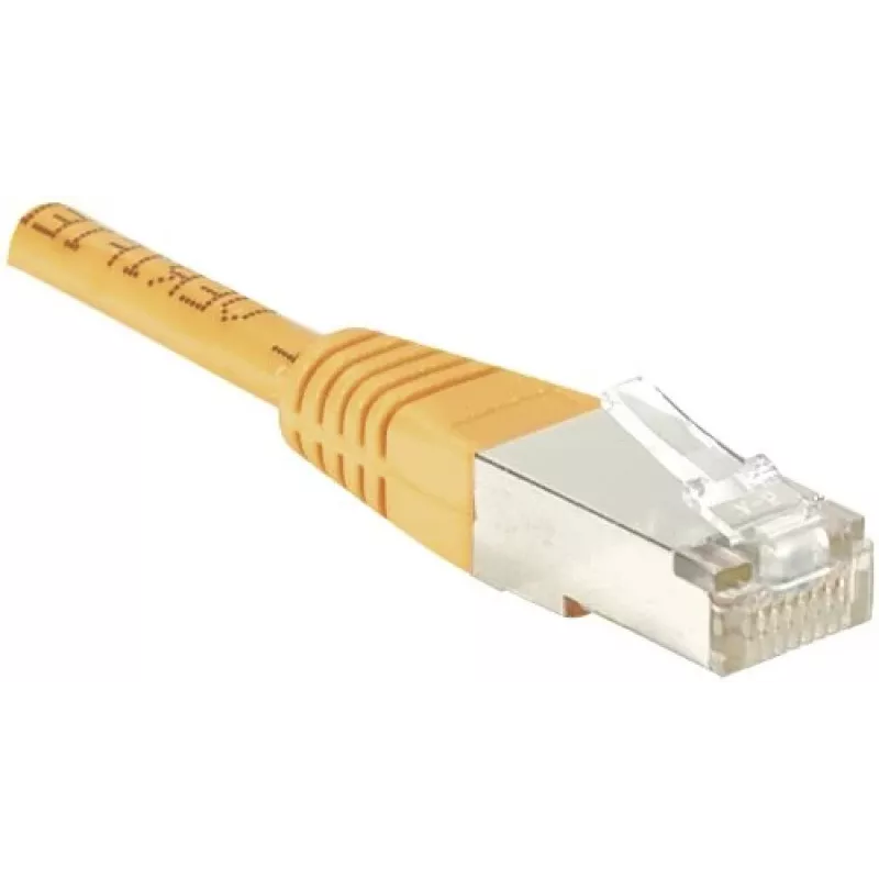 Exertis Connect 234120 Cat.6 F/UTP komutacinis kabelis, 2 m, oranžinis, su plonu apsauginiu įlinkio ribotuvu