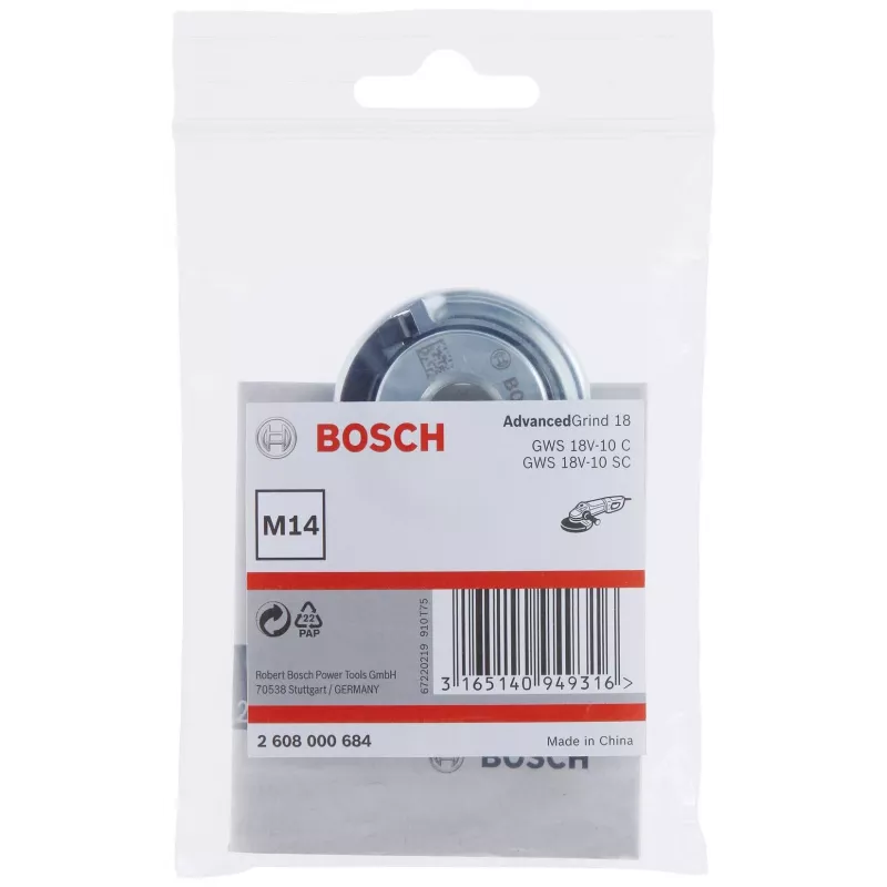 Bosch Spannmutter SDS Quick (2608000684) – prisukimo veržlė SDS-Quick sistemai