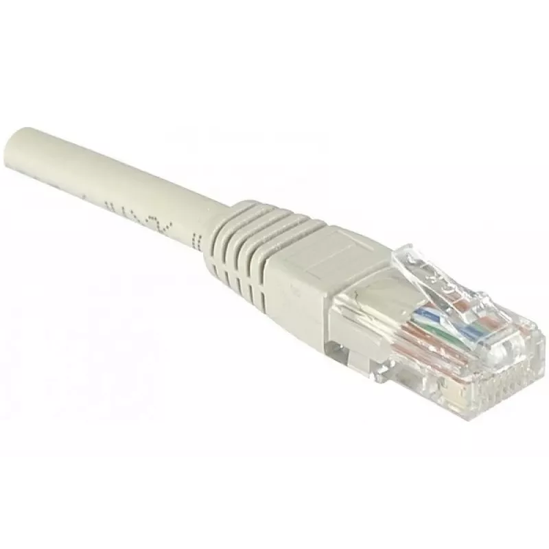 EXERTIS CONNECT Cat6 U/UTP komutacinis kabelis, RJ45, pilkas, 1,5 m, Snagless, varis EXC240960
