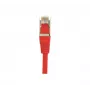 EXERTIS CONNECT Cat.5e F/UTP komutacinis kabelis, RJ45, raudonas, 3,0 m, plonas snagless apsauga 847033
