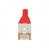 EXERTIS CONNECT Cat.5e F/UTP komutacinis kabelis, RJ45, raudonas, 3,0 m, plonas snagless apsauga 847033