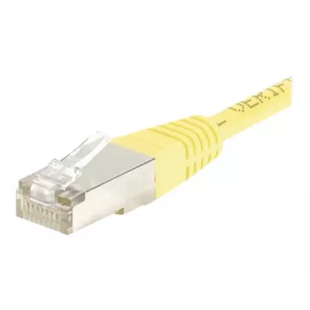 EXERTIS CONNECT Cat.6 F/UTP komutacinis kabelis, 7 m, geltonas, plonu apsauginiu fiksatoriumi 245570