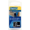 Rapid siauros karūnos segtukai Type 606, 25 mm, cinkuotos plieninės vielos, dervuotu paviršiumi, maža pakuotė 40109531