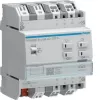Hager TYAS604D KNX Secure jungiklio/žaliuzių pavara 4/2 kanalų 16A C-Load