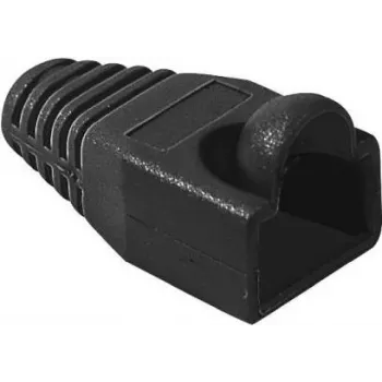 EXERTIS CONNECT RJ45 apsauginis įtempimo nuėmiklis apvaliam kabeliui, juodas, 10 vnt. 253166