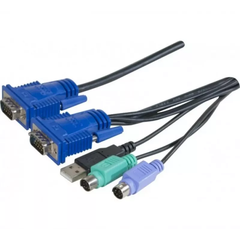 EXERTIS CONNECT KVM Combo Cable USB, PS/2, 5,0 m (066305)