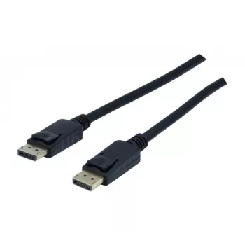 EXERTIS CONNECT DisplayPort 1.4 kabelis, 8K, DisplayPort Male to Male, juodas, 2,0 m (127022)