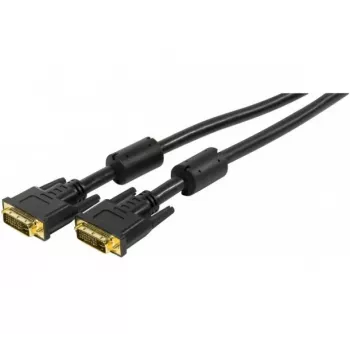 EXERTIS CONNECT DVI-I Dual Link monitoriaus kabelis, 24+5 pin Male to Male, 3,0 m, juodas EXC127671