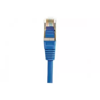 Exertis Connect 842104 Cat.6 F/UTP komutacinis kabelis, 1 m, mėlynas, su plonu apsauginiu lankstu