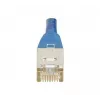Exertis Connect 842104 Cat.6 F/UTP komutacinis kabelis, 1 m, mėlynas, su plonu apsauginiu lankstu