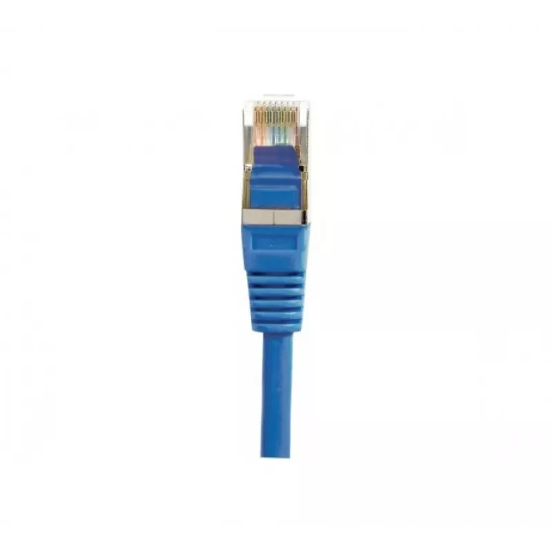 Exertis Connect 842104 Cat.6 F/UTP komutacinis kabelis, 1 m, mėlynas, su plonu apsauginiu lankstu