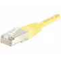 EXERTIS CONNECT Cat.6 F/UTP komutacinis kabelis, 1 m, geltonas, plonu apsauginiu spaustuku